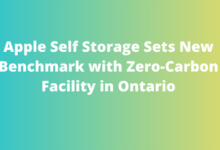 Apple Self Storage Sets New Benchmark with Zero-Carbon Facility in Ontario