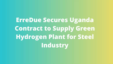 ErreDue Secures Uganda Contract to Supply Green Hydrogen Plant for Steel Industry