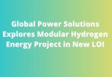 Global Power Solutions Explores Modular Hydrogen Energy Project in New LOI