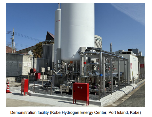 Japan tests world’s first next-generation hydrogen fuel supply system for power generation
