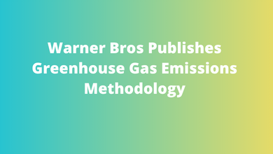 Warner Bros Publishes Greenhouse Gas Emissions and Methodology