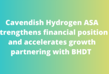 Cavendish Hydrogen ASA strengthens financial position and accelerates growth partnering with BHDT