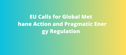 EU Calls for Global Methane Action and Pragmatic Energy Regulation