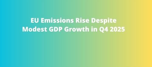 EU Emissions Rise Despite Modest GDP Growth in Q4 2025