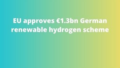 EU approves €1.3bn German renewable hydrogen scheme
