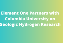 Element One Partners with Columbia University on Geologic Hydrogen Research