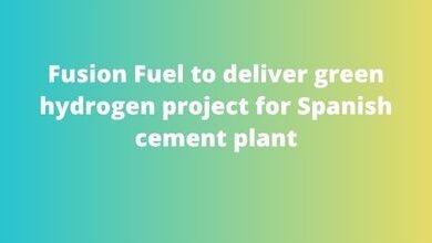 Fusion Fuel to deliver green hydrogen project for Spanish cement plant