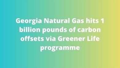 Georgia Natural Gas hits 1 billion pounds of carbon offsets via Greener Life programme