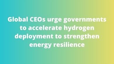 Global CEOs urge governments to accelerate hydrogen deployment to strengthen energy resilience