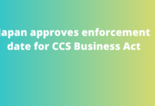 Japan approves enforcement date for CCS Business Act