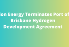 Lion Energy Terminates Port of Brisbane Hydrogen Development Agreement