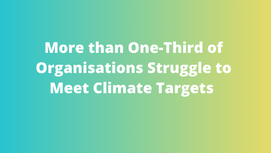 More than One-Third of Organisations Struggle to Meet Climate Targets as AI Increases Sustainability Pressures