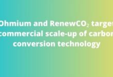 Ohmium and RenewCO₂ target commercial scale-up of carbon conversion technology