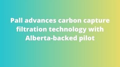 Pall advances carbon capture filtration technology with Alberta-backed pilot