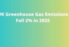 UK Greenhouse Gas Emissions Fall 2% in 2025