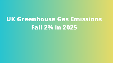 UK Greenhouse Gas Emissions Fall 2% in 2025