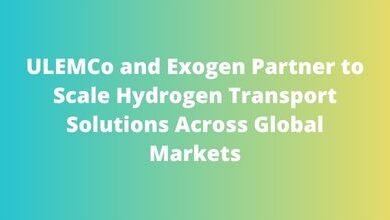 ULEMCo and Exogen Partner to Scale Hydrogen Transport Solutions Across Global Markets