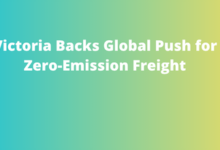 Victoria Backs Global Push for Zero-Emission Freight