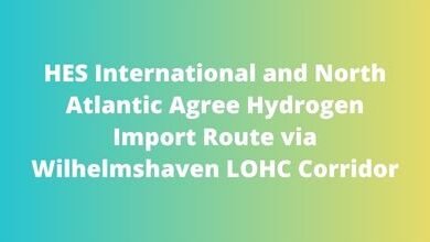 HES International and North Atlantic Agree Hydrogen Import Route via Wilhelmshaven LOHC Corridor