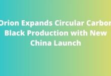 Orion Expands Circular Carbon Black Production with New China Launch
