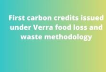 First carbon credits issued under Verra food loss and waste methodology