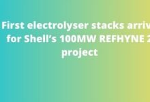 First electrolyser stacks arrive for Shell’s 100MW REFHYNE 2 project