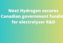 Next Hydrogen secures Canadian government funding for electrolyser R&D